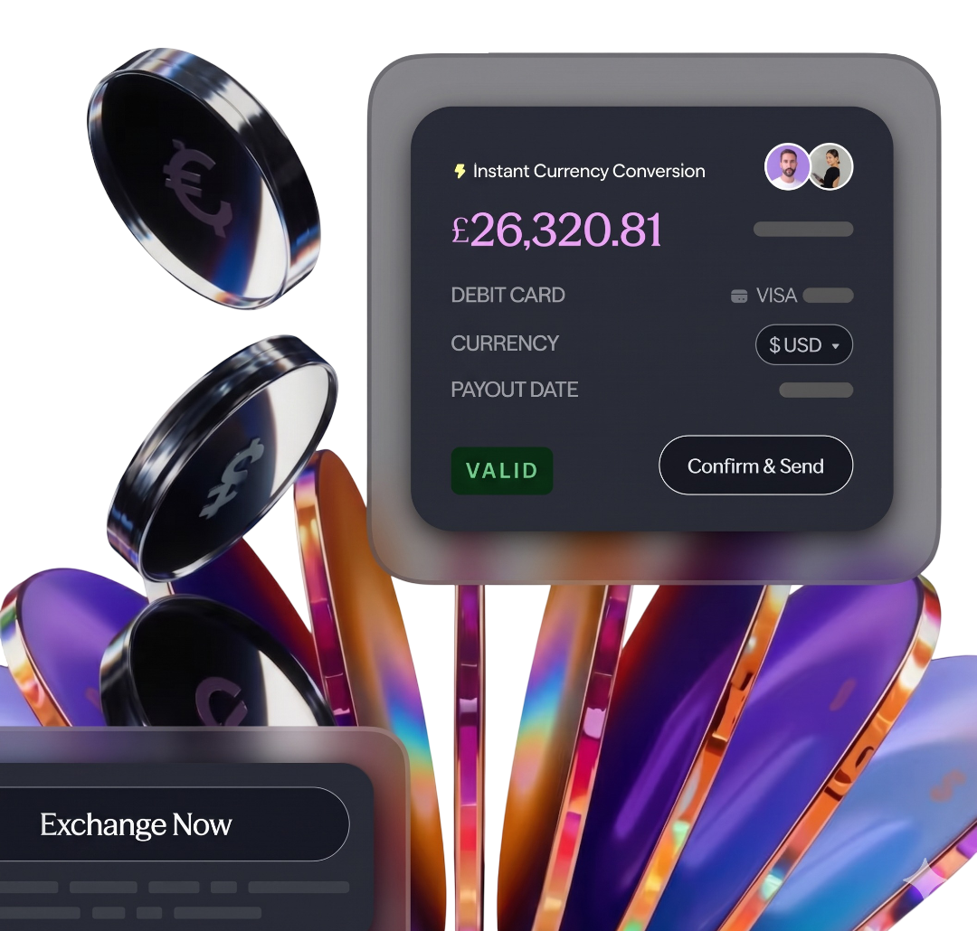 Accept Payments in Any Currency dashboard